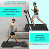 Tvdugim Folding Treadmill for Home,2.5HP Under Desk Treadmill,Widened Running Belt,Non-Assembly, 1-12KM/H, Walking and Running Machine for Home (Red) (Red)