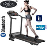 EVOLVE B1 Motorized Electric Treadmill for Home - 3 level manual inclination & Foldable running machine with 12 programs - Bluetooth, speaker, USB Port, AUX - Zwift App for smart phone