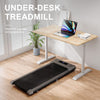 Dskeuzeew Treadmills for Home,Portable, Ultra Slim Walking Running Machine with 1-10km/h,Electric Under Desk Treadmill for Home/Office Fitness Exercise,No Assembly Required