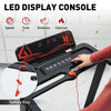 CITYSPORTS Folding Motorized Electric treadmill, Foldable Walking Running Machine,2.0HP, for Home,Bluetooth Speaker,LED Display & Fitness App,Phone Holder,Adjustable Speeds 0.6-7.8 MPH(black)