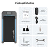 Mobvoi Home Walking Treadmill Walking Pad Under Desk Compact Treadmills for Home Office 2.25 HP Portable Treadmill Walking Jogging Machine with Remote Control LED Display 120 KG 6 km/h Easy Storage