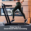 Mobvoi Home Treadmill Pro, Foldable Treadmill for Home, Compatible with Smartwatches, Virtual Training Trails, Running and Walking Workout Modes, Bluetooth Speaker, Remote Control, Fitness Exercise