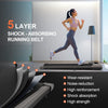 Dskeuzeew Treadmills for Home,Portable, Ultra Slim Walking Running Machine with 1-10km/h,Electric Under Desk Treadmill for Home/Office Fitness Exercise,No Assembly Required