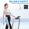 CITYSPORTS Folding Treadmill for Home,Under Desk Treadmill Portable Walking Pad,2HP Foldable Treadmill with App&Remote Control,Bluetooth Speaker,LED Display,Double Shock Absorption