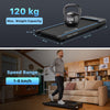 Mobvoi Home Walking Treadmill Walking Pad Under Desk Compact Treadmills for Home Office 2.25 HP Portable Treadmill Walking Jogging Machine with Remote Control LED Display 120 KG 6 km/h Easy Storage